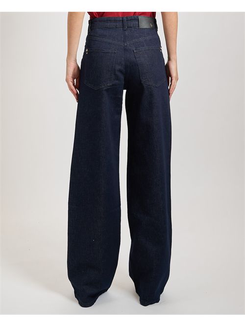 Jeans a palazzo per donna Patrizia Pepe con bottoni PATRIZIA PEPE | 8P0719-D113CA74